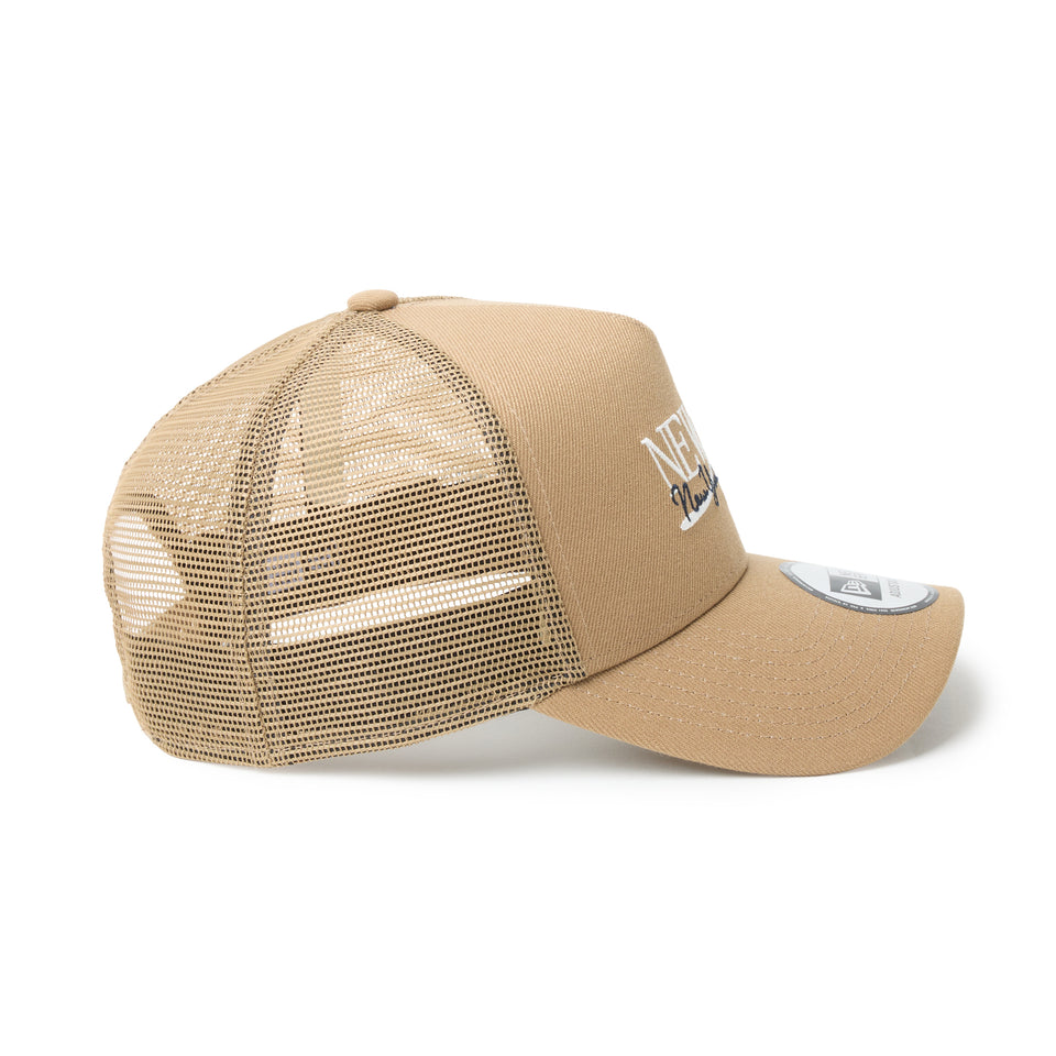 9FORTY A-Frame　トラッカー Wind Logo カーキ 26SS | NEW ERA ニューエラ公式オンラインストア