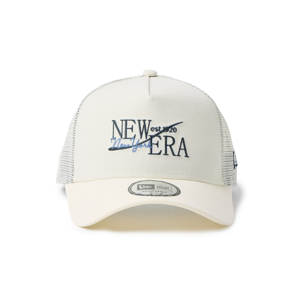 9FORTY A-Frame　トラッカー Wind Logo クローム 26SS | NEW ERA ニューエラ公式オンラインストア