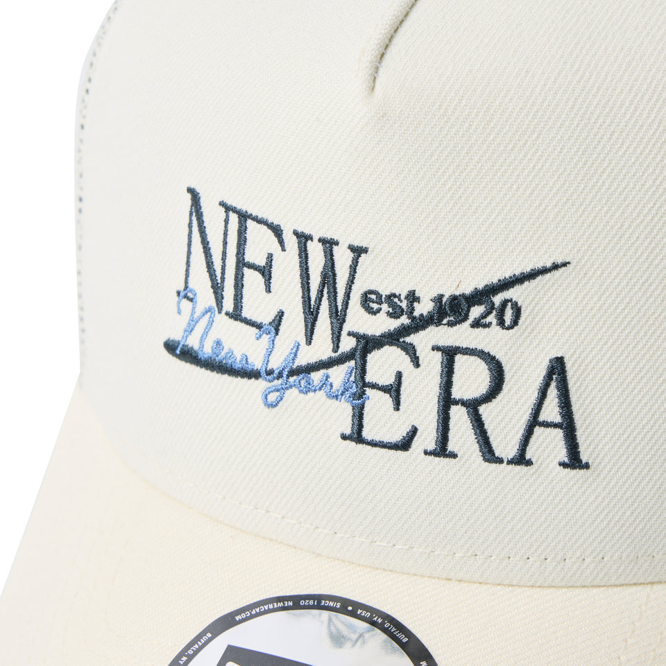 9FORTY A-Frame　トラッカー Wind Logo クローム 26SS | NEW ERA ニューエラ公式オンラインストア