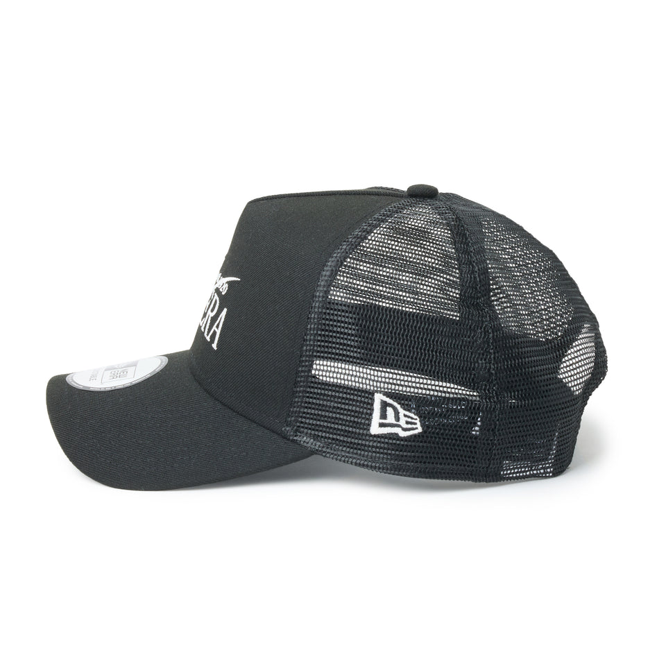 9FORTY A-Frame　トラッカー Wind Logo ブラック 26SS | NEW ERA ニューエラ公式オンラインストア