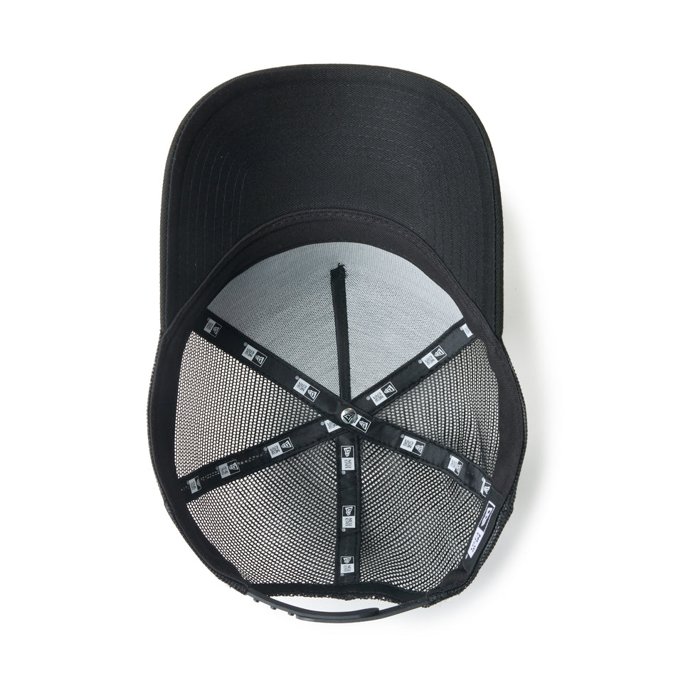 9FORTY A-Frame　トラッカー Wind Logo ブラック 26SS | NEW ERA ニューエラ公式オンラインストア