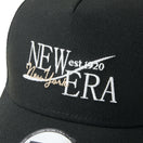 9FORTY A-Frame　トラッカー Wind Logo ブラック 26SS | NEW ERA ニューエラ公式オンラインストア