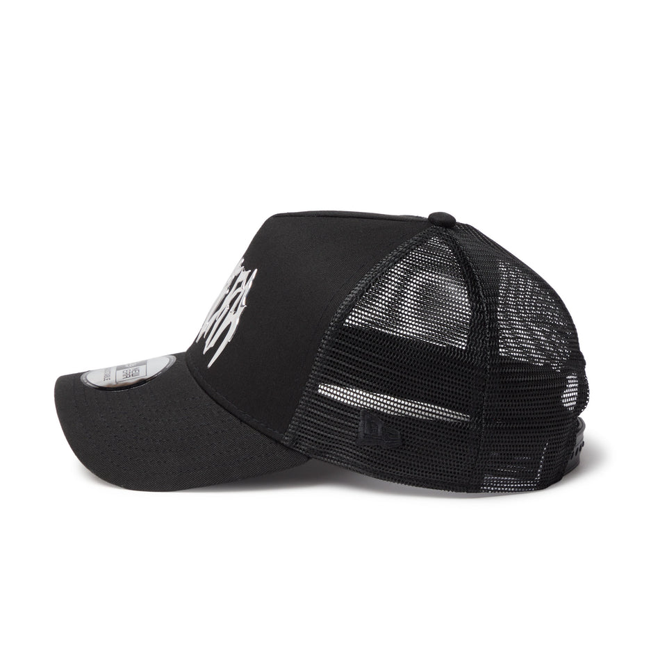 9FORTY A-Frame トラッカー スラッシュロゴ TPU ブラック | NEW ERA ニューエラ公式オンラインストア