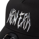9FORTY A-Frame トラッカー スラッシュロゴ TPU ブラック | NEW ERA ニューエラ公式オンラインストア