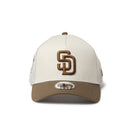 9FORTY A-Frame トラッカー サンディエゴ・パドレス MLB Side Patch ストーン/モス | NEW ERA ニューエラ公式オンラインストア
