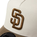 9FORTY A-Frame トラッカー サンディエゴ・パドレス MLB Side Patch ストーン/モス | NEW ERA ニューエラ公式オンラインストア