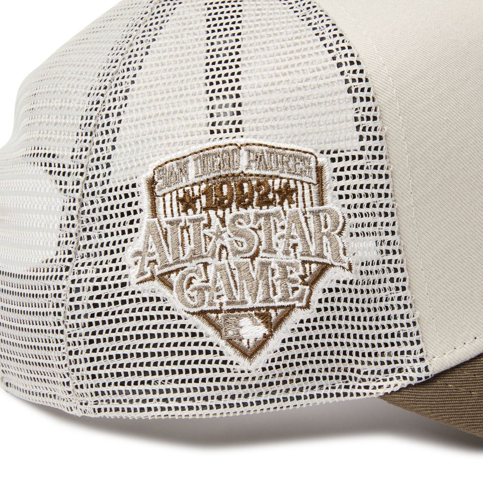 9FORTY A-Frame トラッカー サンディエゴ・パドレス MLB Side Patch ストーン/モス | NEW ERA ニューエラ公式オンラインストア