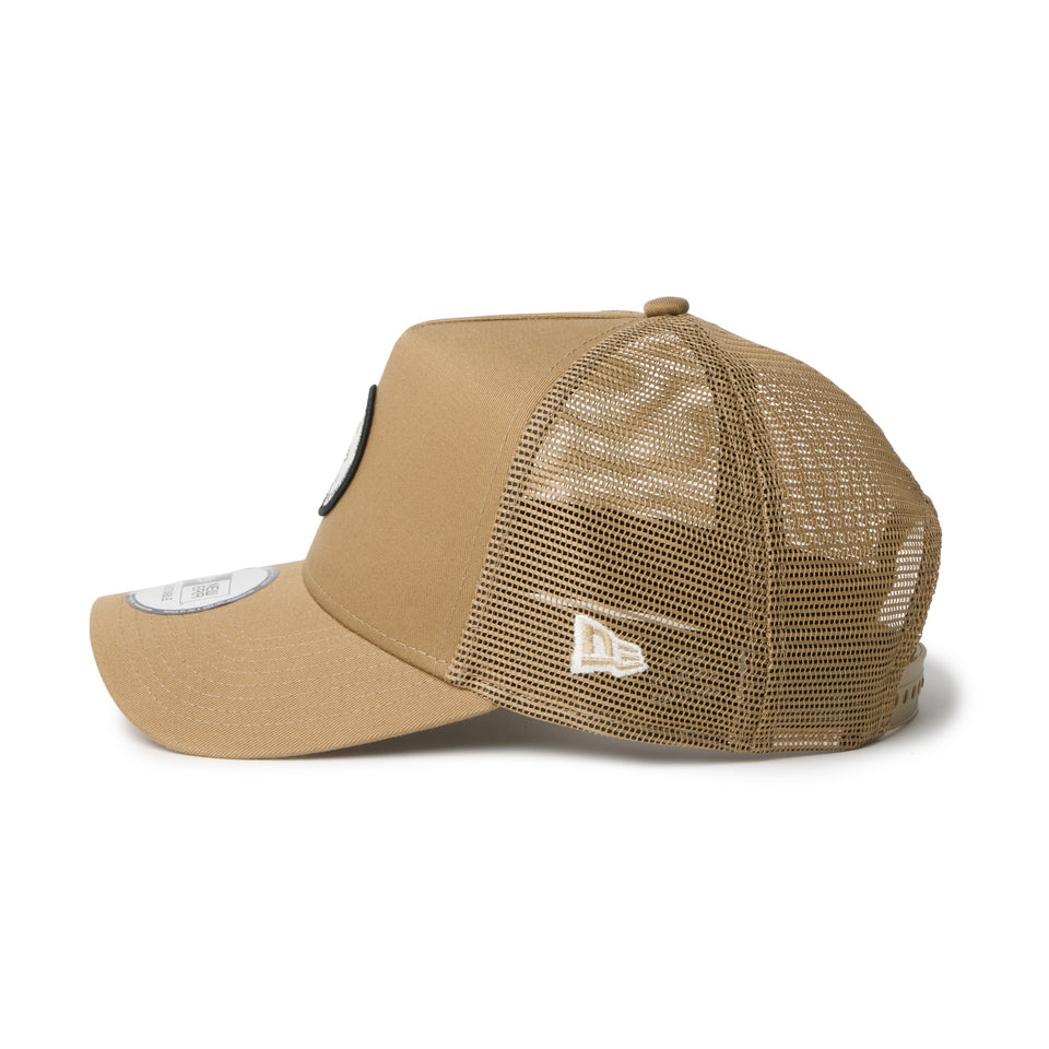9FORTY A-Frame トラッカー Round Patch カーキ | NEW ERA ニューエラ公式オンラインストア