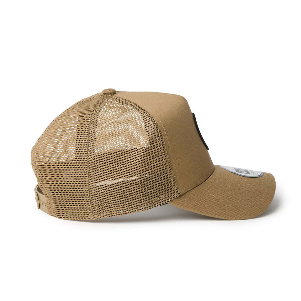 9FORTY A-Frame トラッカー Round Patch カーキ | NEW ERA ニューエラ公式オンラインストア