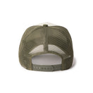 9FORTY A-Frame トラッカー Round Patch クロームホワイト/ニューオリーブ | NEW ERA ニューエラ公式オンラインストア