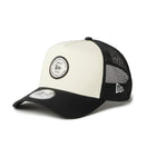 9FORTY A-Frame トラッカー Round Patch クロームホワイト/ブラック | NEW ERA ニューエラ公式オンラインストア