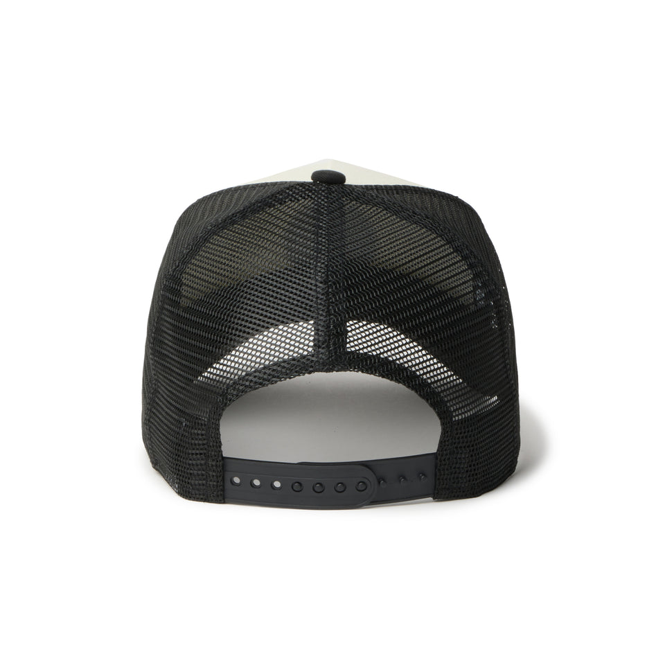 9FORTY A-Frame トラッカー Round Patch クロームホワイト/ブラック | NEW ERA ニューエラ公式オンラインストア