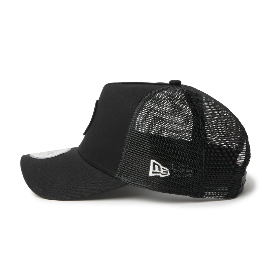 9FORTY A-Frame トラッカー Round Patch ブラック | NEW ERA ニューエラ公式オンラインストア