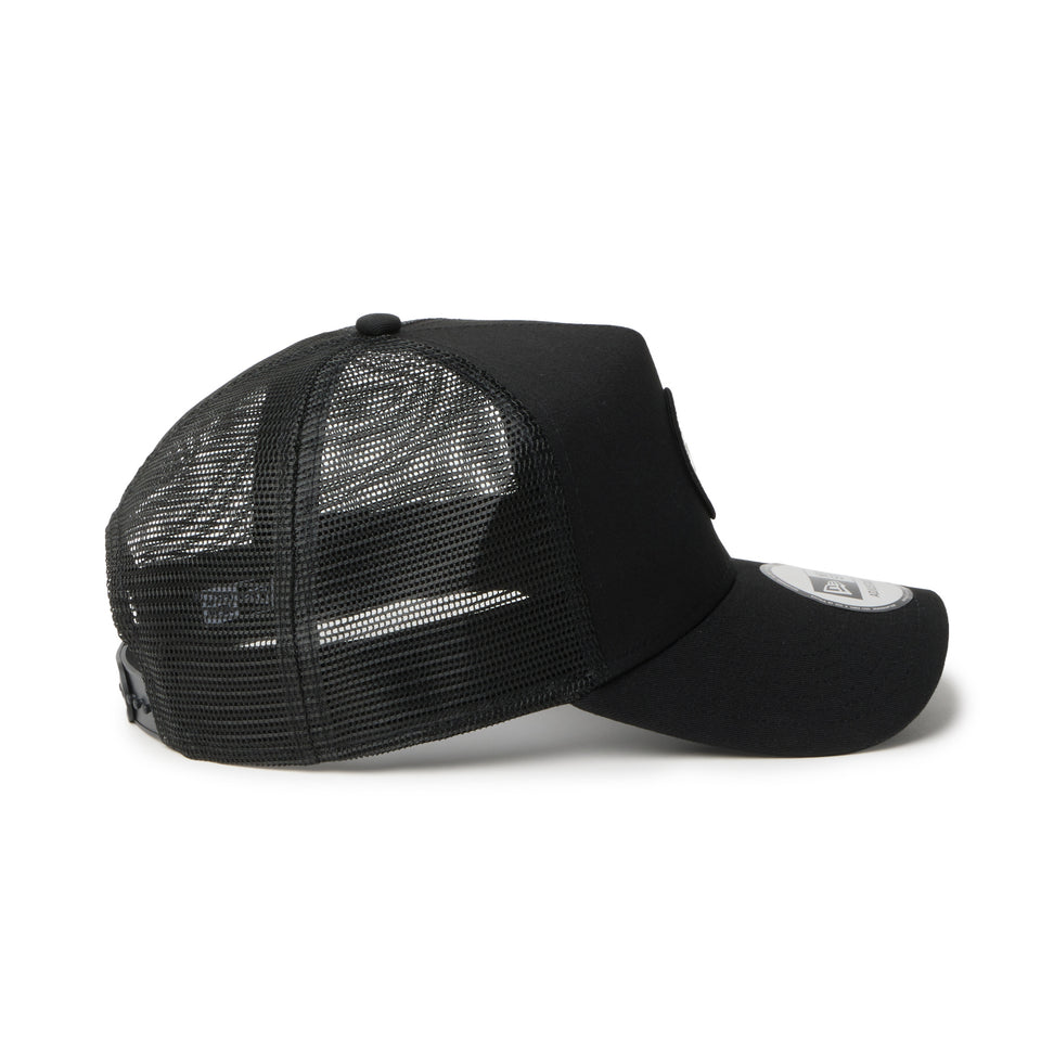 9FORTY A-Frame トラッカー Round Patch ブラック | NEW ERA ニューエラ公式オンラインストア