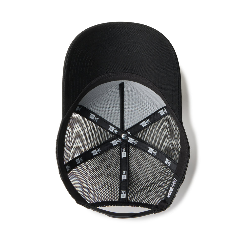 9FORTY A-Frame トラッカー Round Patch ブラック | NEW ERA ニューエラ公式オンラインストア