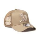9FORTY A-Frame トラッカー オークランド・アスレチックス MLB Side Patch カーキ | NEW ERA ニューエラ公式オンラインストア