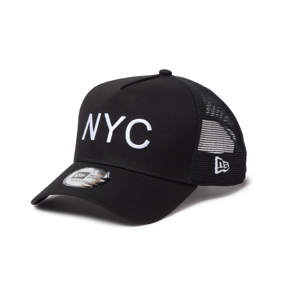 9FORTY A-Frame トラッカー NYC ブラック | NEW ERA ニューエラ公式オンラインストア