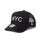 9FORTY A-Frame トラッカー NYC ブラック | NEW ERA ニューエラ公式オンラインストア