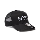 9FORTY A-Frame トラッカー NYC ブラック | NEW ERA ニューエラ公式オンラインストア