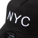 9FORTY A-Frame トラッカー NYC ブラック | NEW ERA ニューエラ公式オンラインストア