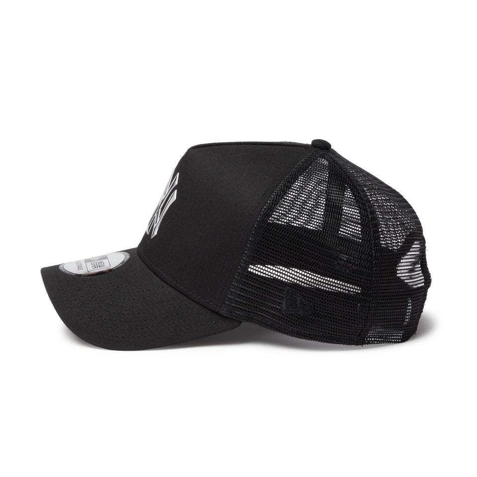 9FORTY A-Frame トラッカー ニューヨーク・ヤンキース TPUロゴ ブラック | NEW ERA ニューエラ公式オンラインストア