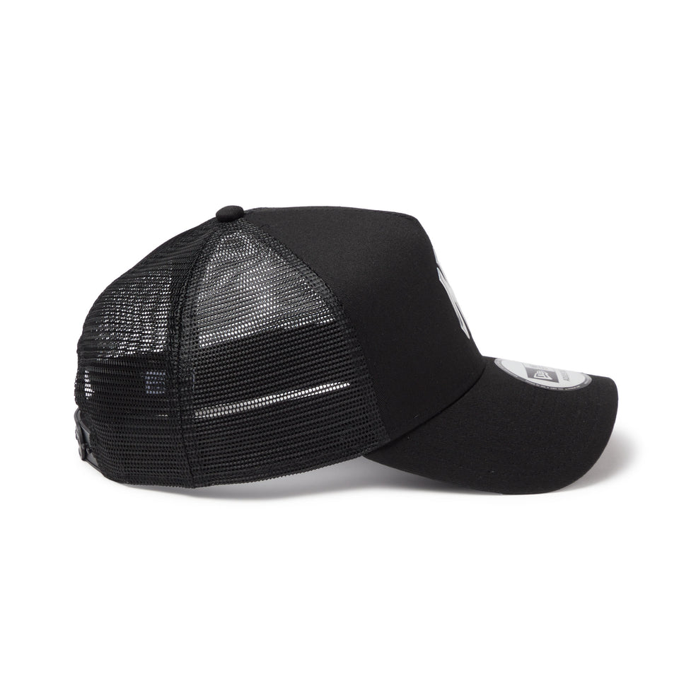 9FORTY A-Frame トラッカー ニューヨーク・ヤンキース TPUロゴ ブラック | NEW ERA ニューエラ公式オンラインストア