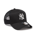 9FORTY A-Frame トラッカー ニューヨーク・ヤンキース TPUロゴ ブラック | NEW ERA ニューエラ公式オンラインストア