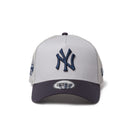 9FORTY A-Frame トラッカー ニューヨーク・ヤンキース MLB Side Patch グレー/ネイビー | NEW ERA ニューエラ公式オンラインストア