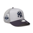 9FORTY A-Frame トラッカー ニューヨーク・ヤンキース MLB Side Patch グレー/ネイビー | NEW ERA ニューエラ公式オンラインストア