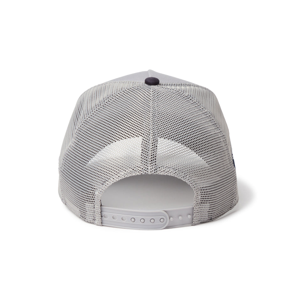 9FORTY A-Frame トラッカー ニューヨーク・ヤンキース MLB Side Patch グレー/ネイビー | NEW ERA ニューエラ公式オンラインストア