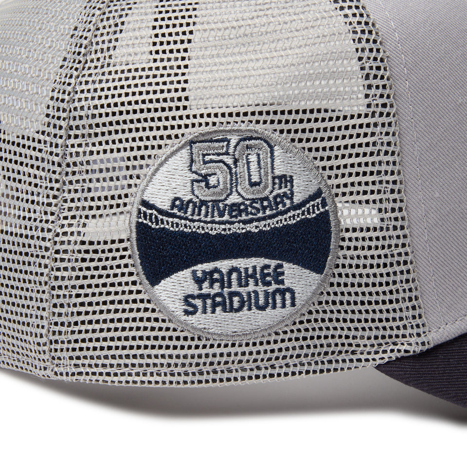 9FORTY A-Frame トラッカー ニューヨーク・ヤンキース MLB Side Patch グレー/ネイビー | NEW ERA ニューエラ公式オンラインストア