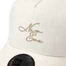 9FORTY A-Frame Cotton Linen コットンリネン New Era オフアイボリー | NEW ERA ニューエラ公式オンラインストア
