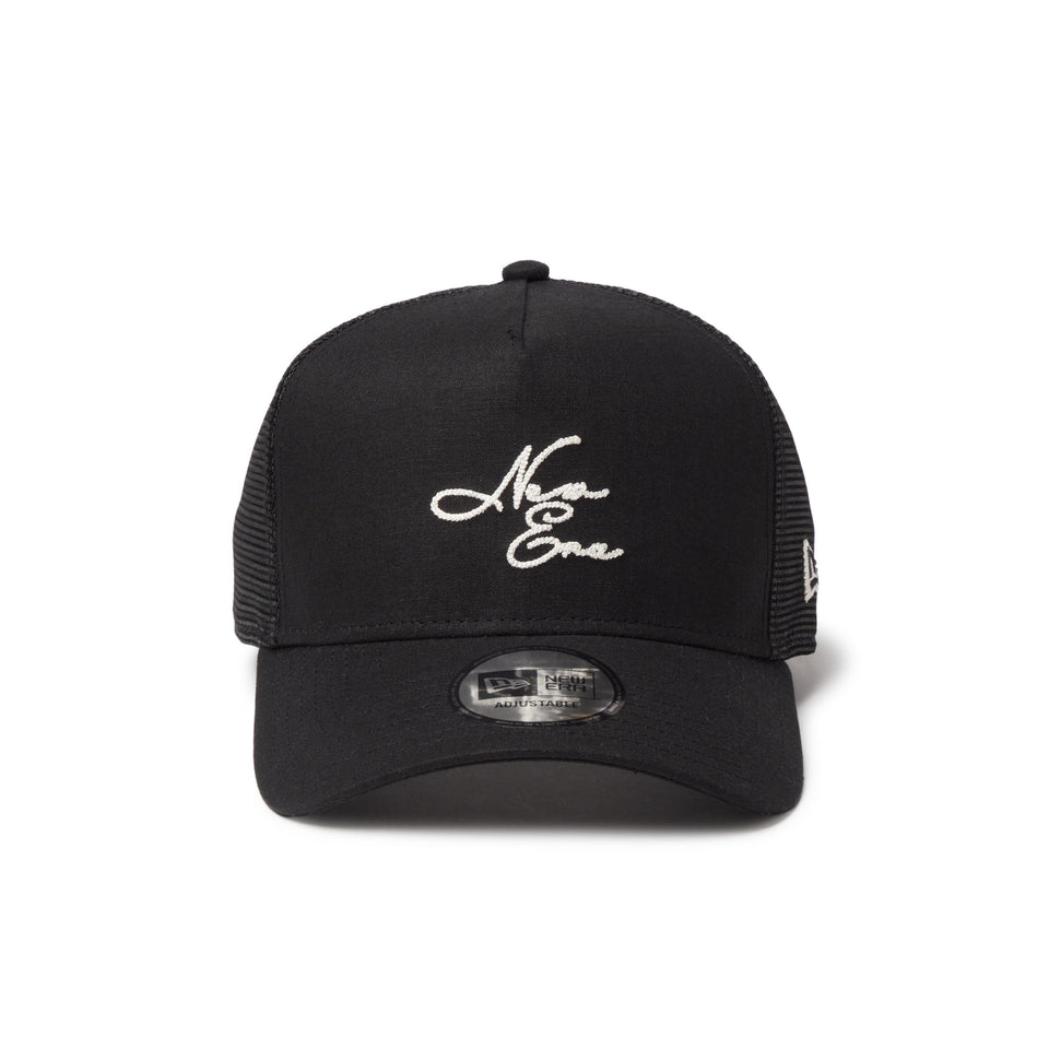 9FORTY A-Frame Cotton Linen コットンリネン New Era ブラック | NEW ERA ニューエラ公式オンラインストア