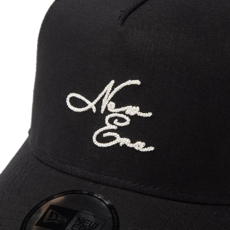9FORTY A-Frame Cotton Linen コットンリネン New Era ブラック | NEW ERA ニューエラ公式オンラインストア