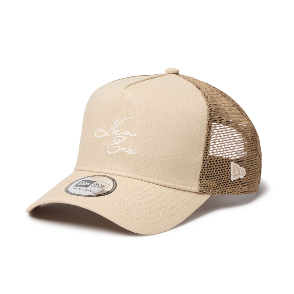 9FORTY A-Frame Cotton Linen コットンリネン New Era ライトベージュ | NEW ERA ニューエラ公式オンラインストア