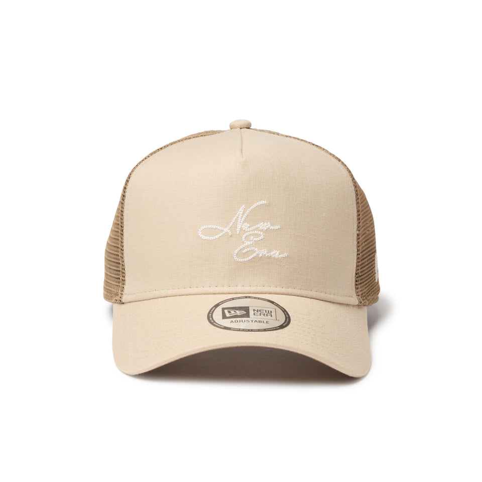 9FORTY A-Frame Cotton Linen コットンリネン New Era ライトベージュ | NEW ERA ニューエラ公式オンラインストア