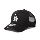 9FORTY A-Frame トラッカー ロサンゼルス・ドジャース TPUロゴ ブラック | NEW ERA ニューエラ公式オンラインストア