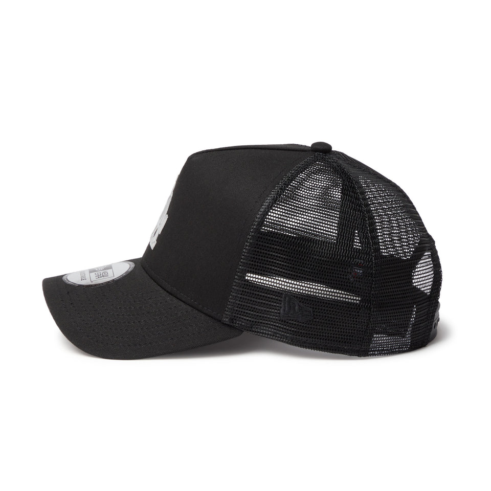 9FORTY A-Frame トラッカー ロサンゼルス・ドジャース TPUロゴ ブラック | NEW ERA ニューエラ公式オンラインストア