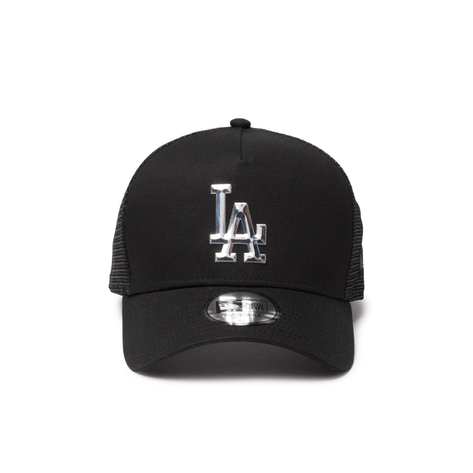 9FORTY A-Frame トラッカー ロサンゼルス・ドジャース TPUロゴ ブラック | NEW ERA ニューエラ公式オンラインストア