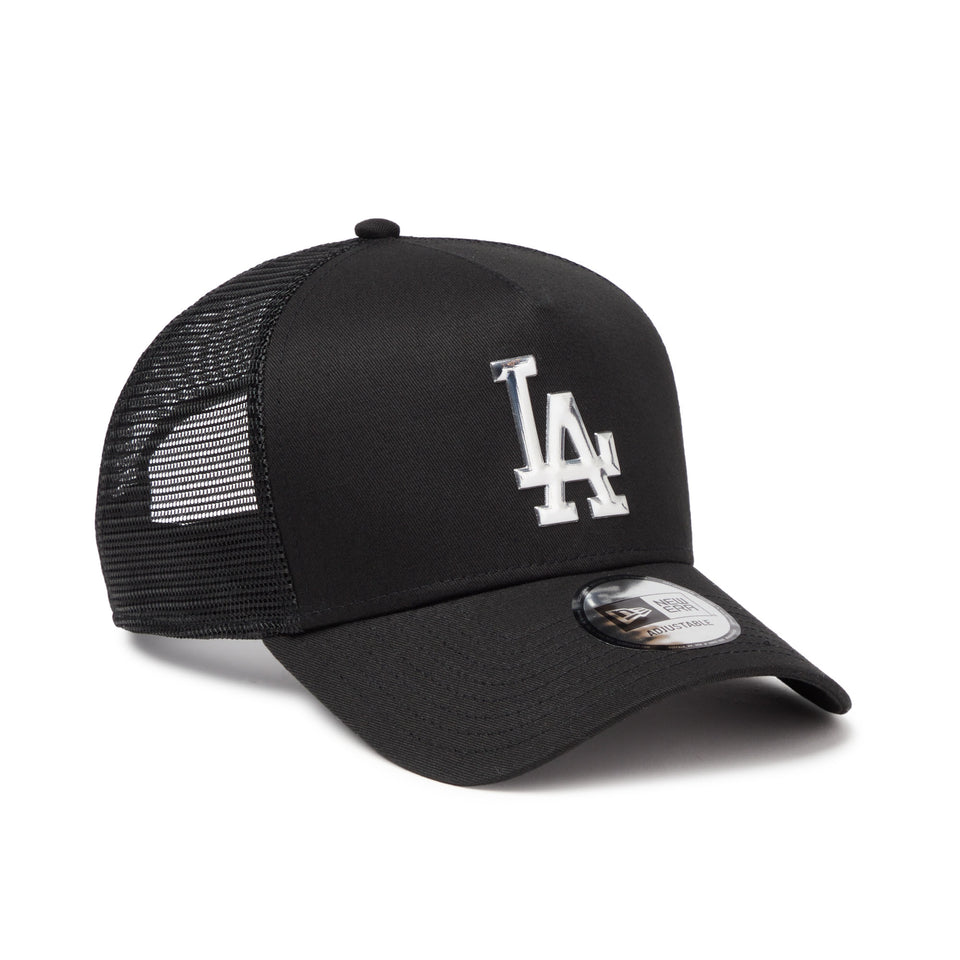 9FORTY A-Frame トラッカー ロサンゼルス・ドジャース TPUロゴ ブラック | NEW ERA ニューエラ公式オンラインストア