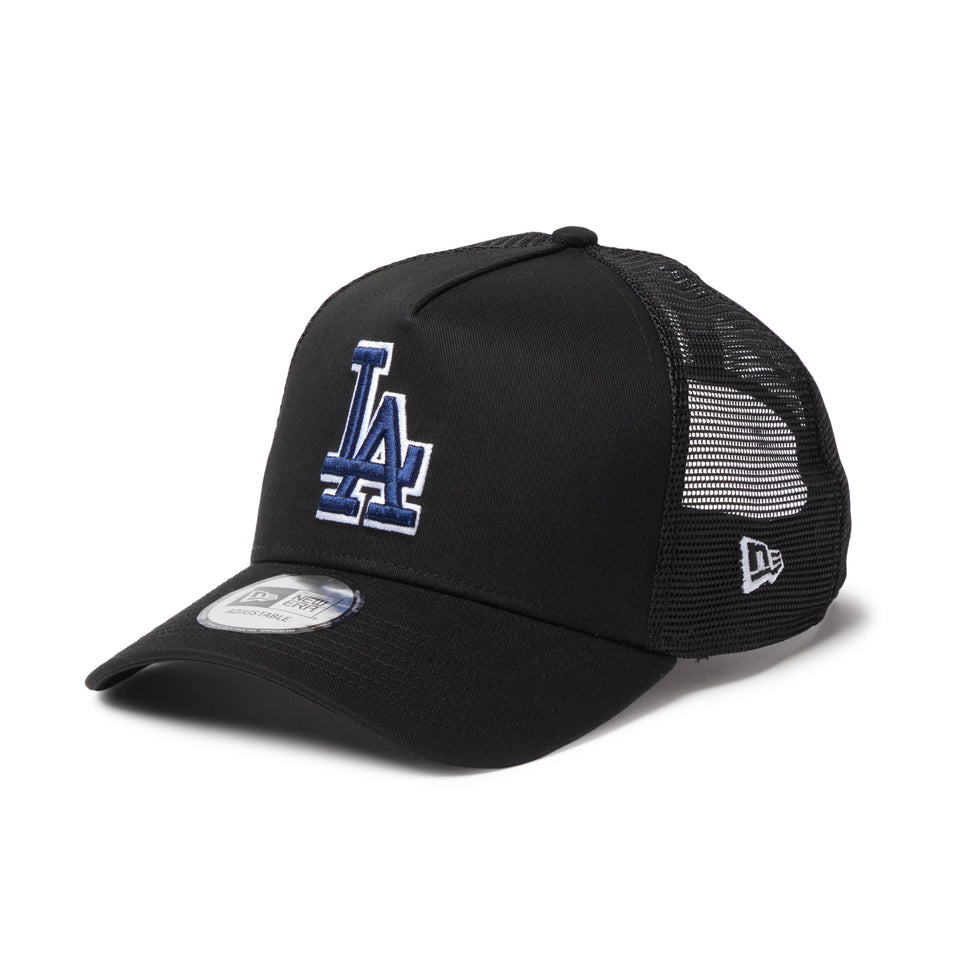 9FORTY A-Frame トラッカー ロサンゼルス・ドジャース MLB Side Patch ブラック | NEW ERA ニューエラ公式オンラインストア