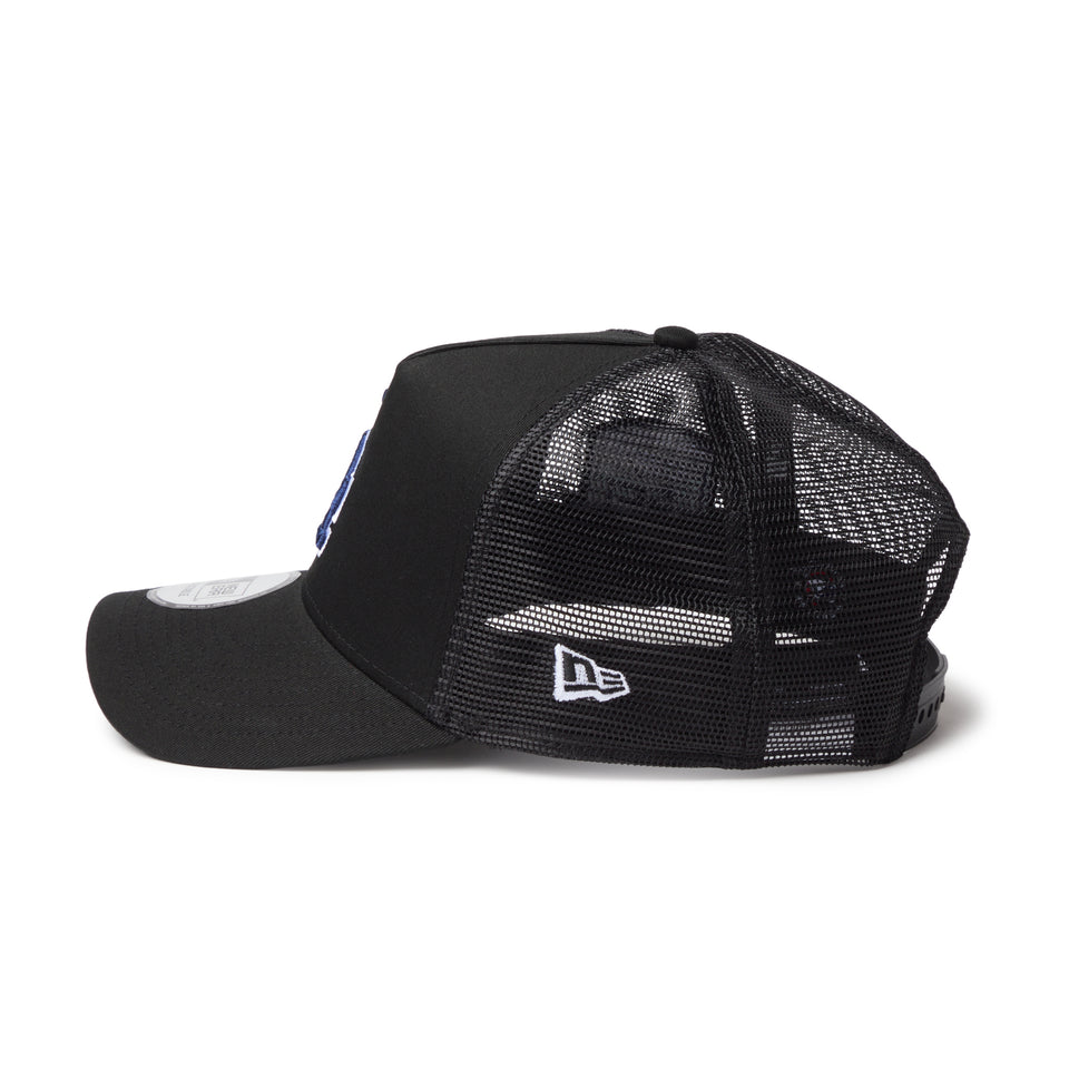 9FORTY A-Frame トラッカー ロサンゼルス・ドジャース MLB Side Patch ブラック | NEW ERA ニューエラ公式オンラインストア