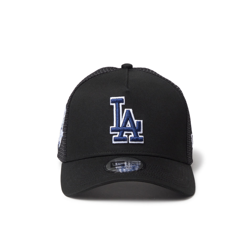 9FORTY A-Frame トラッカー ロサンゼルス・ドジャース MLB Side Patch ブラック | NEW ERA ニューエラ公式オンラインストア