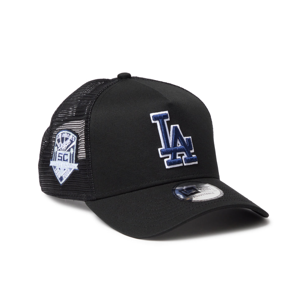 9FORTY A-Frame トラッカー ロサンゼルス・ドジャース MLB Side Patch ブラック | NEW ERA ニューエラ公式オンラインストア