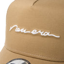 9FORTY A-Frame トラッカー Handwritten Logo Logo カーキ | NEW ERA ニューエラ公式オンラインストア