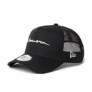 9FORTY A-Frame トラッカー Handwritten Logo Logo ブラック | NEW ERA ニューエラ公式オンラインストア