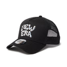 9FORTY A-Frame トラッカー ドリップロゴ TPU ブラック | NEW ERA ニューエラ公式オンラインストア