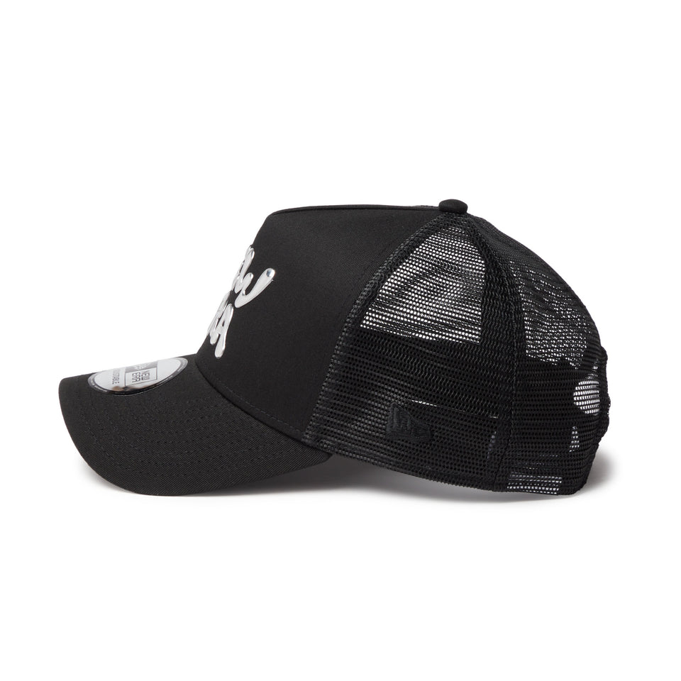 9FORTY A-Frame トラッカー ドリップロゴ TPU ブラック | NEW ERA ニューエラ公式オンラインストア