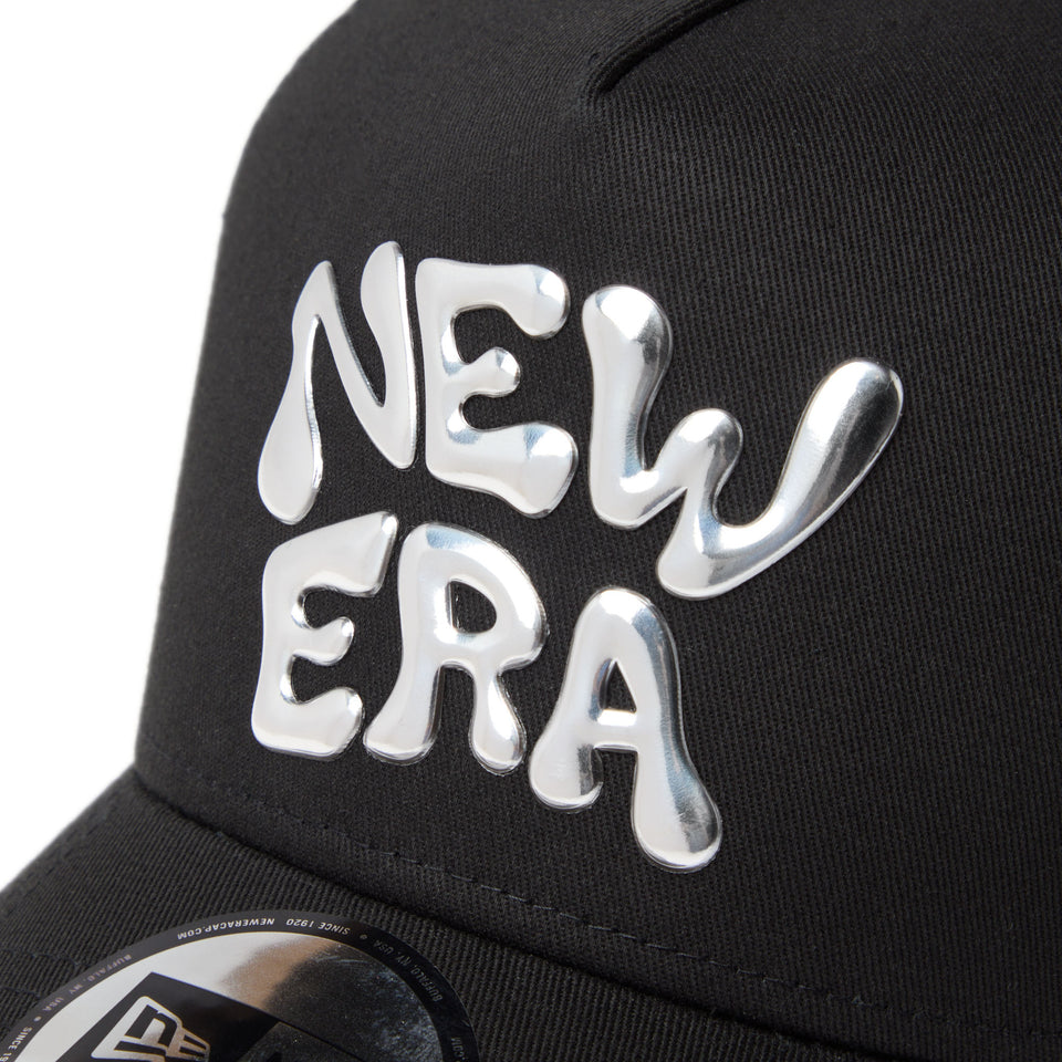 9FORTY A-Frame トラッカー ドリップロゴ TPU ブラック | NEW ERA ニューエラ公式オンラインストア