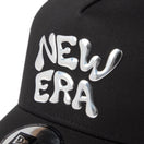 9FORTY A-Frame トラッカー ドリップロゴ TPU ブラック | NEW ERA ニューエラ公式オンラインストア